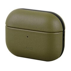 Uniq Terra Genuine Leather, AirPods Pro, Olive hind ja info | Kõrvaklapid | hansapost.ee