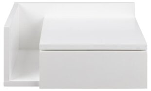Прикроватная тумба Actona Ashlan, белого цвета цена и информация | Ночные шкафы | hansapost.ee