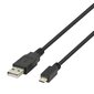 Deltaco USB-303S-K цена и информация | Mobiiltelefonide kaablid | hansapost.ee