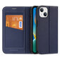 Dux Ducis Skin X2 iPhone 14 with magnetic flap blue цена и информация | Telefonide kaitsekaaned ja -ümbrised | hansapost.ee