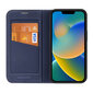 Dux Ducis Skin X2 iPhone 14 with magnetic flap blue цена и информация | Telefonide kaitsekaaned ja -ümbrised | hansapost.ee