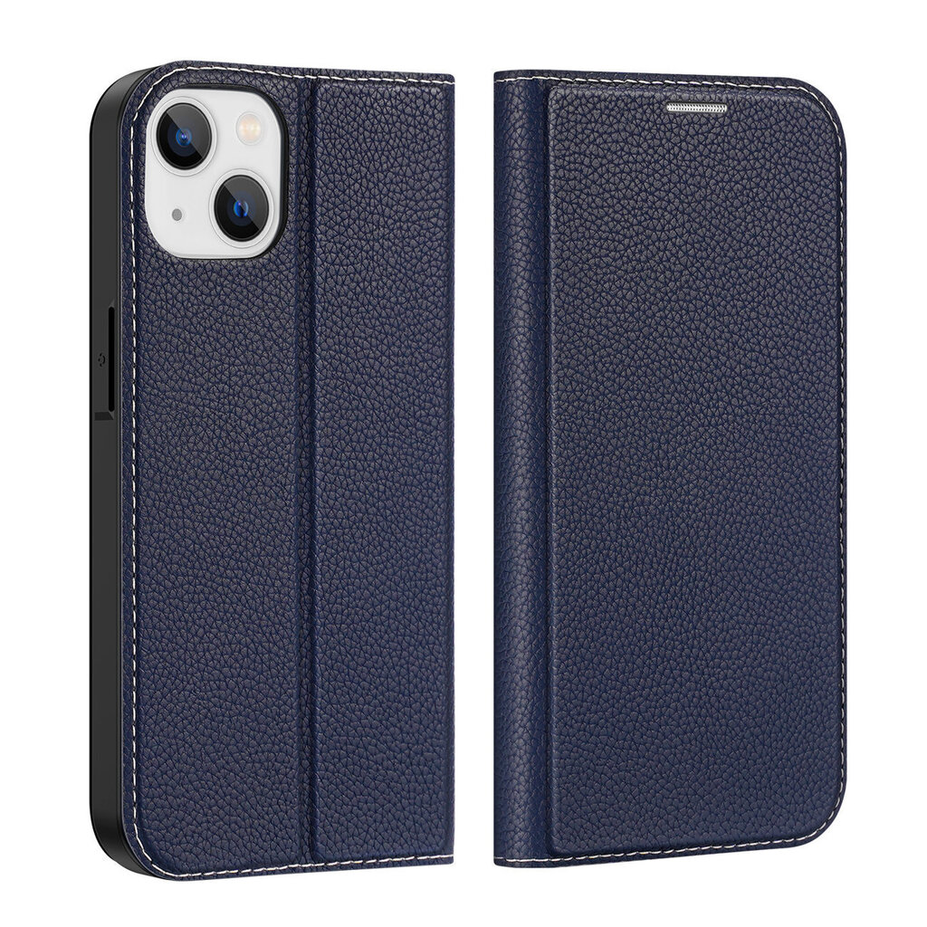 Dux Ducis Skin X2 iPhone 14 with magnetic flap blue цена и информация | Telefonide kaitsekaaned ja -ümbrised | hansapost.ee