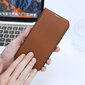 Dux Ducis Skin X2 iPhone 14 Pro with magnetic flap brown hind ja info | Telefonide kaitsekaaned ja -ümbrised | hansapost.ee