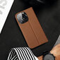 Dux Ducis Skin X2 iPhone 14 Pro with magnetic flap brown hind ja info | Telefonide kaitsekaaned ja -ümbrised | hansapost.ee