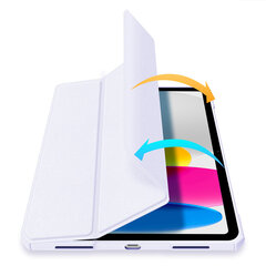 Dux Ducis Copa, iPad 10.9'' 2022 (10 gen.), Purple цена и информация | Чехлы для планшетов и электронных книг | hansapost.ee