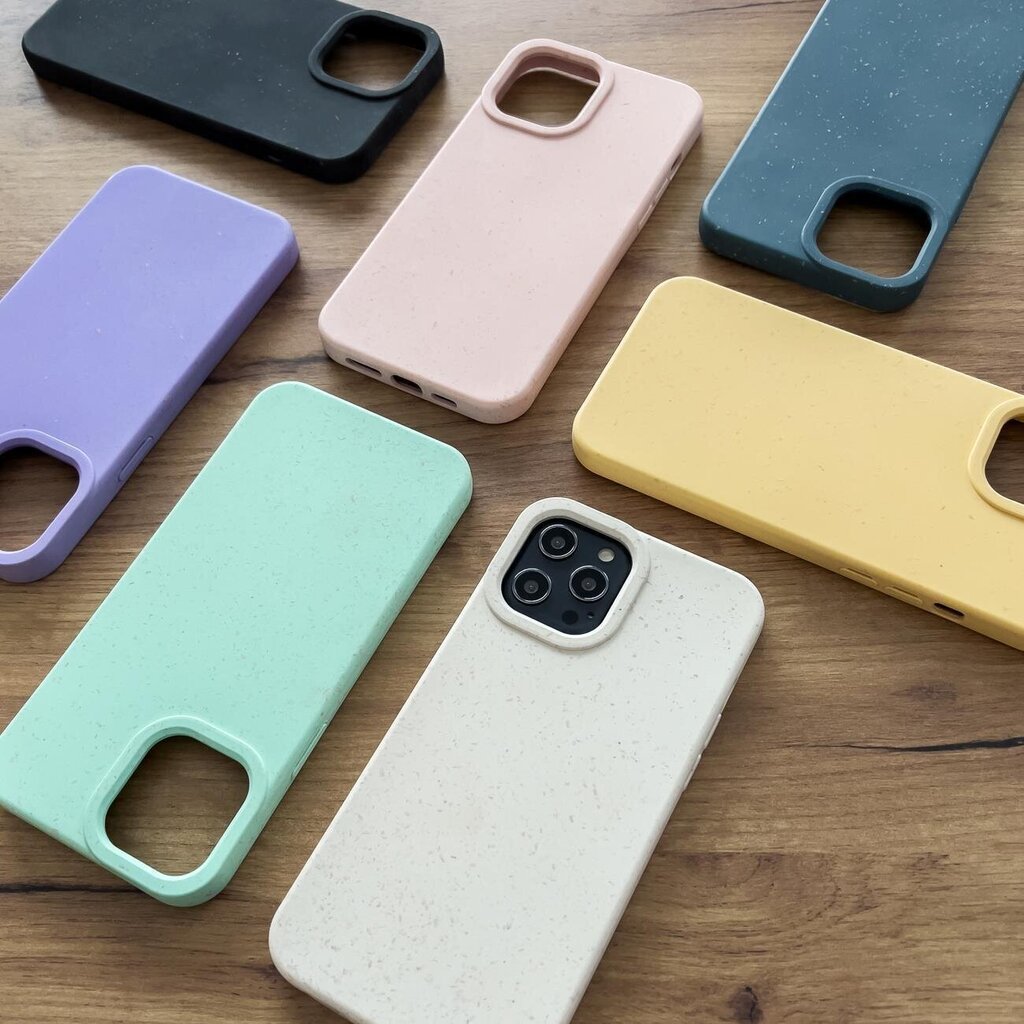 Eco iPhone 14 Plus Silicone Degradable Black цена и информация | Telefonide kaitsekaaned ja -ümbrised | hansapost.ee