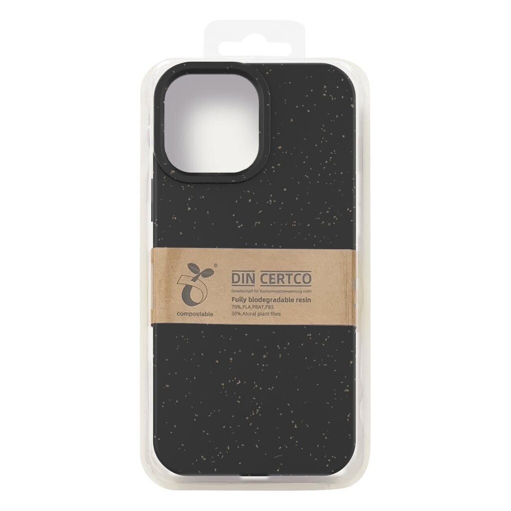 Eco iPhone 14 Plus Silicone Degradable Black цена и информация | Telefonide kaitsekaaned ja -ümbrised | hansapost.ee