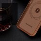 Dux Ducis Naples iPhone 14 Pro magnetic leather MagSafe brown цена и информация | Telefonide kaitsekaaned ja -ümbrised | hansapost.ee