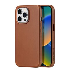 Dux Ducis Naples iPhone 14 Pro magnetic leather MagSafe brown hind ja info | Telefonide kaitsekaaned ja -ümbrised | hansapost.ee