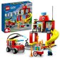 60375 LEGO® City Pääste- ja tuletõrjeauto цена и информация | Klotsid ja konstruktorid | hansapost.ee