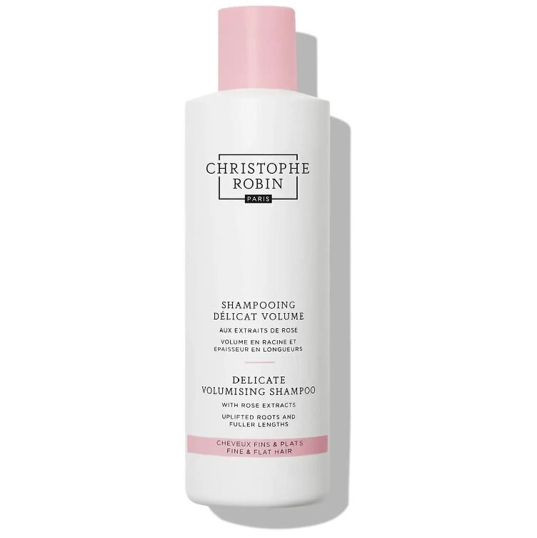 Õrn kohevust andev šampoon roosiekstraktiga Christophe Robin Delicate Volumising Shampoo, 250ml hind ja info | Šampoonid | hansapost.ee