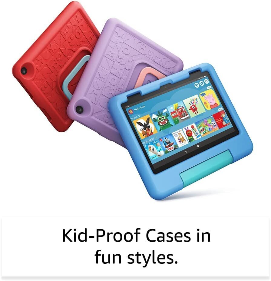 Tahvelarvuti Amazon Fire HD 8 Kids 32gb Violet hind ja info | Tahvelarvutid | hansapost.ee