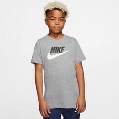 Nike laste T-särk NSW TEE FUTURA ICON TD, hall hind ja info | Särgid poistele | hansapost.ee