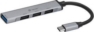 Tracer A-1 USB-C HDMI 4K USB 3.0 цена и информация | Адаптеры и USB-hub | hansapost.ee