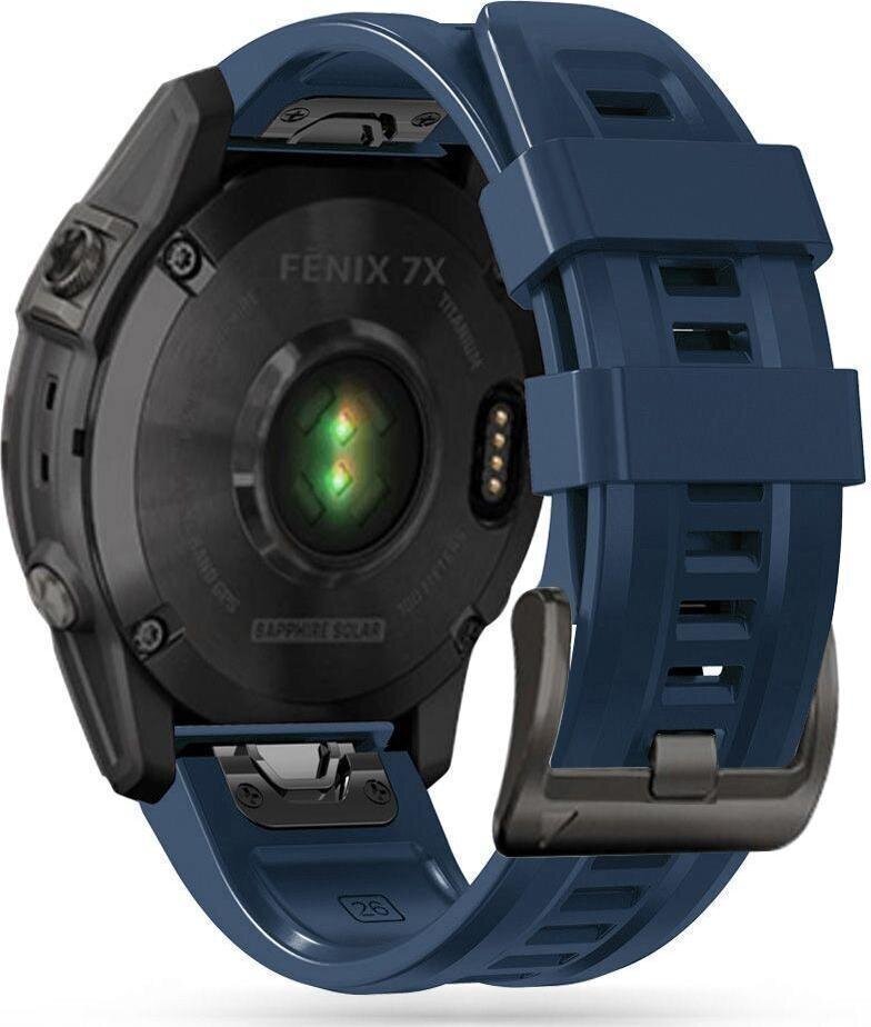 Kellarihm Iconband Garmin Fenix 5 / 6 / 6 Pro / 7, sinine цена и информация | Nutikellade aksessuaarid ja tarvikud | hansapost.ee