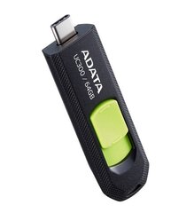 Adata Choice UC300 64гб зеленый USB 3.2 Gen 1 цена и информация | USB накопители | hansapost.ee