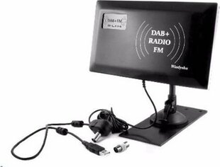 DAB+FM SLIM внутренняя и наружная радиоантенна ANT0357 цена и информация | Антенны радиосвязи | hansapost.ee