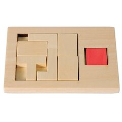 Пазл Fridolin Extra Piece, T-square 2, деревянный цена и информация | Пазлы | hansapost.ee