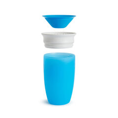 Joogitops Munchkin Miracle, lekkevaba, 296 ml, 12 m+, sinine hind ja info | Lutipudelid ja tarvikud | hansapost.ee
