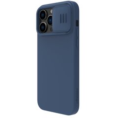 Nillkin CamShield Silky Silicone Case for Apple iPhone 14 Pro Max Blue price and information | Phone protective covers and cases | hansapost.ee