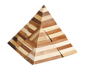 3D-пазл Fridolin bamboo Пирамида цена и информация | Пазлы | hansapost.ee