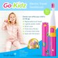 Brush Baby Go-Kidz elektriline hambahari taimeriga - roosa (3+) цена и информация | Elektrilised hambaharjad | hansapost.ee
