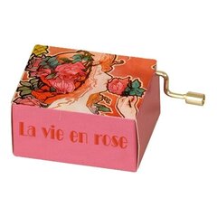 Музыкальная шкатулка Fridolin La vie en rose, Art Nouveau, красная цена и информация | Развивающие игрушки для детей | hansapost.ee