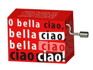 Музыкальная шкатулка Fridolin Bella ciao, красная цена и информация | Развивающие игрушки для детей | hansapost.ee