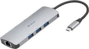 Tracer A-3. USB-C. HDMI 4K. USB 3.0. PDW TRAPOD46998 hind ja info | USB adapterid ja jagajad | hansapost.ee