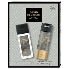 Komplekt meestele David Beckham Bold Instinct: lõhnastatud deodorant 75 ml + pihustatav deodorant 150 ml цена и информация | Мужская парфюмированная косметика | hansapost.ee