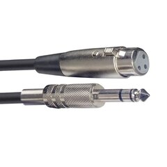 Stagg SAC6PSXF DL, XLR/Aux 6.3 mm, 6 m hind ja info | Juhtmed ja kaablid | hansapost.ee