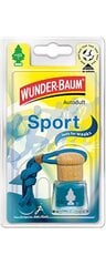Auto õhuvärskendaja pudelis Wunder-Baum Sport цена и информация | Освежители воздуха для салона автомобиля | hansapost.ee