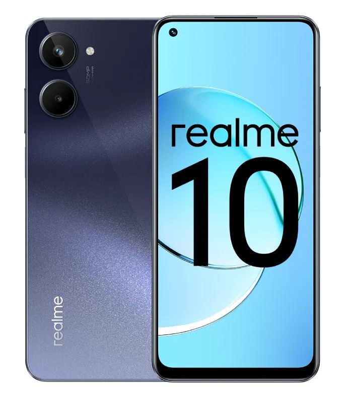 Realme 10 8/128GB Dual SIM Rush Black цена и информация | Telefonid | hansapost.ee