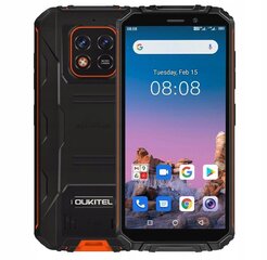 Oukitel WP18, две SIM-карты, 4 ГБ/32 ГБ, оранжевый цвет цена и информация | Мобильные телефоны | hansapost.ee