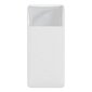 Baseus Bipow 20000mAh 15W white (Overseas Edition) + USB-A - Micro USB 0.25m white (PPBD050102) цена и информация | Akupangad | hansapost.ee