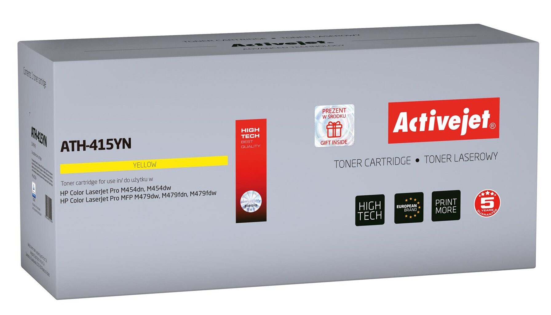 Activejet ATH-415YN CHIP цена и информация | Laserprinteri toonerid | hansapost.ee