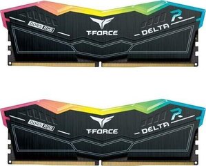 Team Group T-Force Delta RGB, 32ГБ (2x16ГБ), DDR5, 6200МГц цена и информация | Объём памяти | hansapost.ee