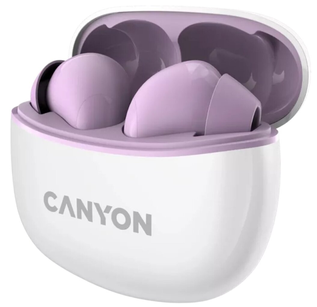 Canyon TWS-5 Lilac CNS-TWS5PU цена и информация | Kõrvaklapid | hansapost.ee