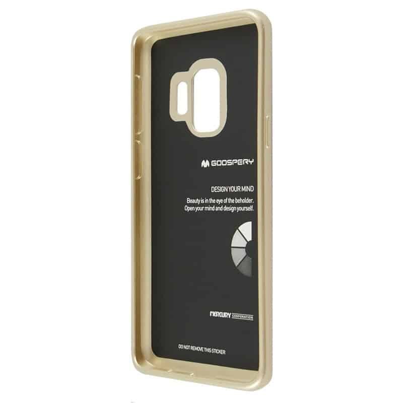 Mercury I-Jelly Samsung Galaxy S9 jaoks, kuldne цена и информация | Telefonide kaitsekaaned ja -ümbrised | hansapost.ee