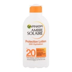 GARNIER Ambre Solaire Protection Lotion SPF 20 - Sunscreen for the body 200ml hind ja info | Päikesekaitse ja päevitusjärgsed kreemid | hansapost.ee