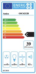 Amica 1193124 цена и информация | Вытяжки на кухню | hansapost.ee