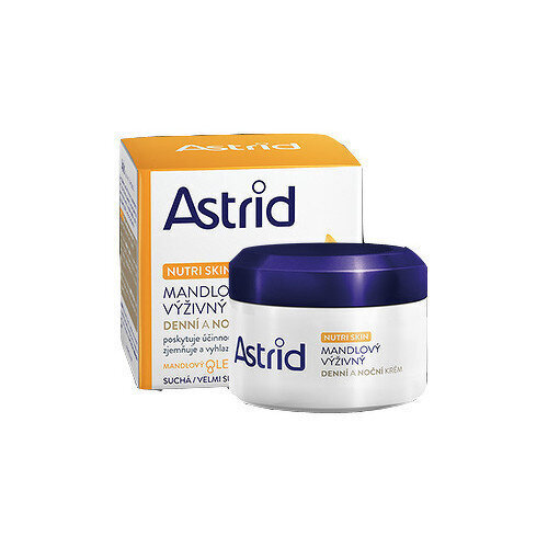 Astrid Nutri Skin Almond nourishing day and night cream for dry and very dry skin 50ml hind ja info | Näokreemid | hansapost.ee