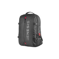 Рюкзак для ноутбука Genesis Pallad 410, чёрный, 15.6" цена и информация | Рюкзаки, сумки, чехлы для компьютеров | hansapost.ee