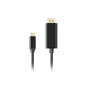 Lanberg USB-C to DisplayPort Cable цена и информация | USB adapterid ja jagajad | hansapost.ee