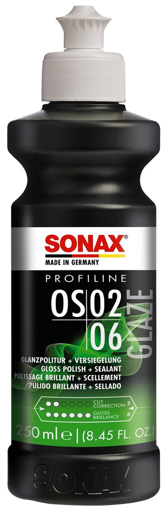 SONAX PROFILINE poleerimispasta OS 02-06, 250ml цена и информация | Autokeemia | hansapost.ee