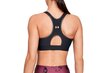 Naiste spordirinnahoidja Under Armour Mid Keyhole Graphic Bra 1344333-001, must hind ja info | Spordiriided naistele | hansapost.ee