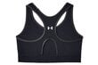 Naiste spordirinnahoidja Under Armour Mid Keyhole Graphic Bra 1344333-001, must hind ja info | Spordiriided naistele | hansapost.ee