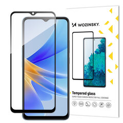 Wozinsky Full Glue Oppo A17 9H hind ja info | Ekraani kaitseklaasid ja kaitsekiled | hansapost.ee