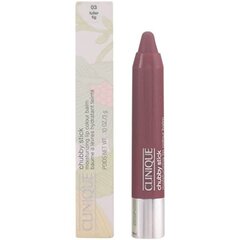 Увлажняющий бальзам для губ Clinique Chubby Stick, 08 Graped - Up, 3 г цена и информация | Помады, бальзамы, блеск для губ | hansapost.ee