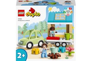 10986 LEGO® DUPLO Семейный дом на колесах цена и информация | Конструкторы и кубики | hansapost.ee